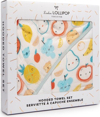 Loulou Lollipop Hooded Towel Set - Cutie Fruit