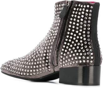 Alberto Gozzi studded ankle boots
