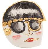 Thumbnail for your product : Sonia Boyajian - Funny Face Ceramic Brooch - Womens - Multi