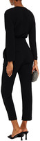 Thumbnail for your product : BA&SH Sher Wrap-effect Crepe Jumpsuit