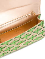 Thumbnail for your product : Casadei fly print clutch