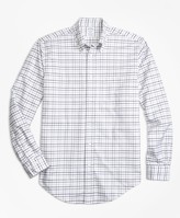 Thumbnail for your product : Brooks Brothers Regent Fit Oxford Multi-Check Sport Shirt