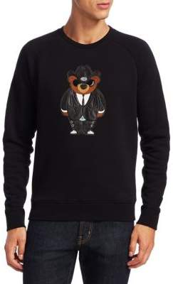Ralph Lauren Bear Applique Fleece Sweatshirt