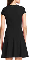 Thumbnail for your product : Cynthia Steffe Tink Cap-Sleeve Flared Dress, Rich Black