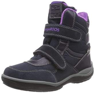 KangaROOS Unisex Kids 1367A_Warm Snow Boots Blue Size: UK Child