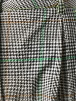 Thumbnail for your product : Essentiel Antwerp Checked Tapered Leg Trousers
