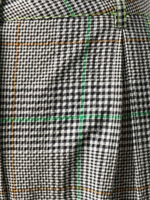 Essentiel Antwerp Checked Tapered Leg Trousers