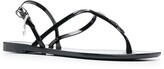 Thumbnail for your product : Karl Lagerfeld Paris Ikonik Jelly thong sandals