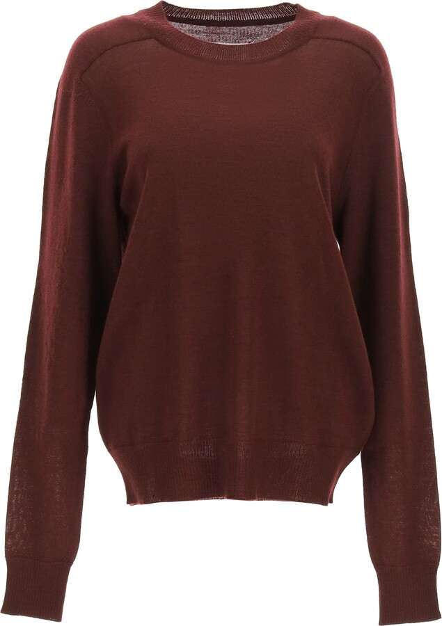suede elbow patch sweater