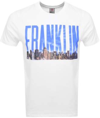 Franklin & Marshall Franklin Marshall Logo T Shirt White