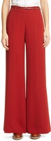 Thumbnail for your product : Chloé Double Face Flare Crepe Trousers