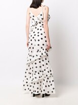 Thumbnail for your product : Raquel Diniz Polka-Dot Print Maxi Dress