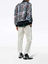 Thumbnail for your product : Sacai Checked bomber jacket