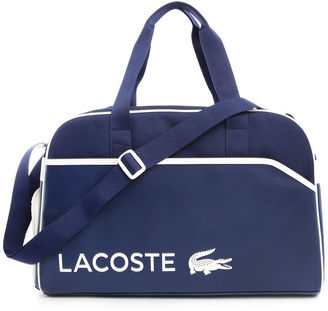 Lacoste Navy Two Fabric Duffle Bag - Sale