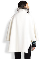 Thumbnail for your product : Emilio Pucci Fur-Collar Cape