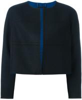 Diane Von Furstenberg stylized seam cropped jacket