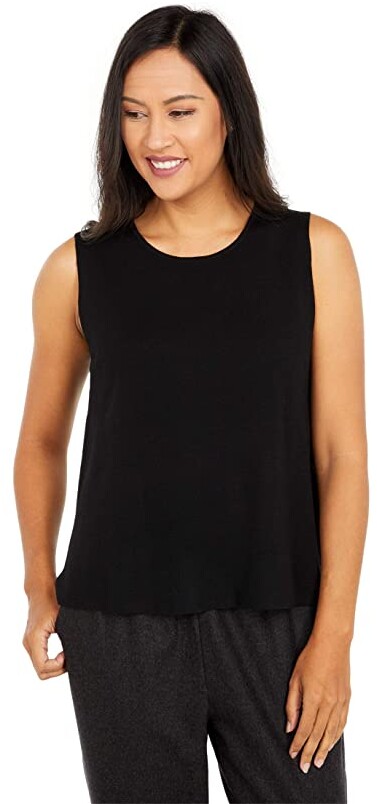eileen fisher sleeveless tops