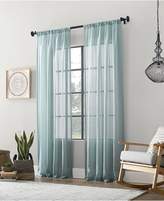 Thumbnail for your product : Archaeo Textured Cotton Blend Sheer Curtain, 54" W x 84" L