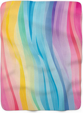 MentionedYou Vibrant Hues - 1 Piece Premium Blanket