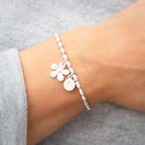 Thumbnail for your product : Your Own Bloom Boutique Create Violet Personalised Bridesmaid Bracelet