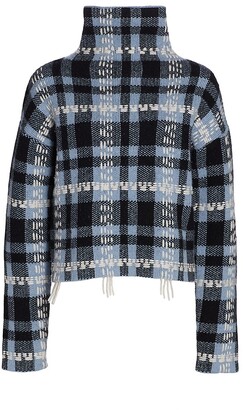 Altuzarra Watson Plaid Turtleneck Sweater