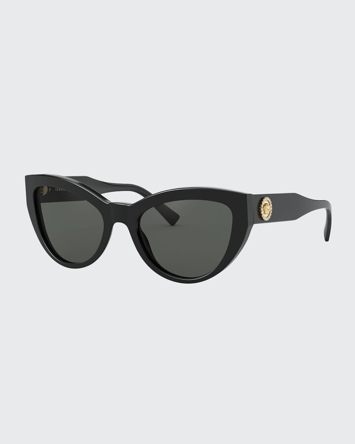 Versace Cat-Eye Medusa Sunglasses - ShopStyle