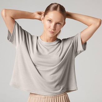 Allbirds Women's TrinoXO Tee - Relaxed Fit - Natural White