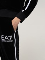 Thumbnail for your product : EA7 Emporio Armani Logo Velour Sweatpants