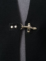 Thumbnail for your product : Fay plain buckled cardigan