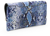 Thumbnail for your product : Diane von Furstenberg Heritage Print Leather Envelope Clutch