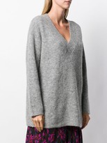 Thumbnail for your product : Ganni Ribbed Oversize Jumpers