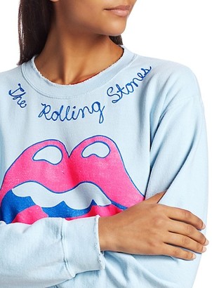 MadeWorn The Rolling Stones Chain Graphic Sweatshirt