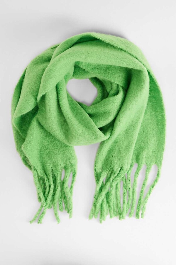 Urban Outfitters Lime Blanket Scarf Lime at ShopStyle Scarves