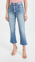 Thumbnail for your product : Moussy Vintage Cropped Flare Jeans