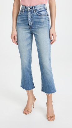 Moussy Vintage Cropped Flare Jeans