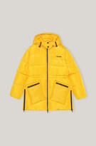 Thumbnail for your product : Ganni Recycled Polyester Oversized Puffer Midi Jacket