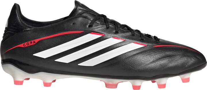 adidas Copa Pure IV Pro FG Soccer Cleats, M6/W7, Black/Red