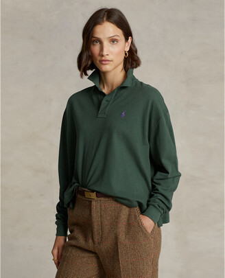 Polo Ralph Lauren Cotton Cropped Polo Shirt