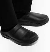 Thumbnail for your product : TAKAHIROMIYASHITA TheSoloist. + Oofus Oocloog Logo-Print Foam Sandals