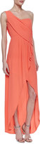 Thumbnail for your product : BCBGMAXAZRIA Kailo Draped One-Shoulder Gown
