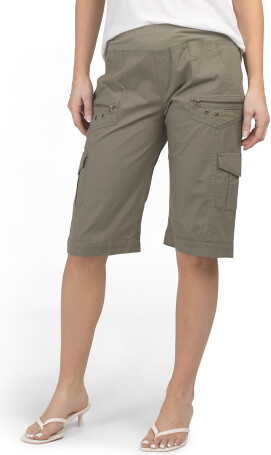 Zola Bermuda Shorts for Women | Spandex/Cotton