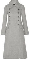 Thumbnail for your product : Co Double-Breasted Wool And Silk-Blend Coat