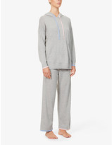 Thumbnail for your product : Chinti and Parker Marl-pattern cashmere hoody
