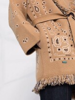 Thumbnail for your product : Alanui Bandana-Jacquard Cardi-Coat