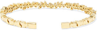 Suzanne Kalan 18-karat Gold Diamond Cuff
