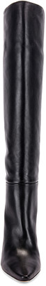 Wandler Lina Long Boots in Black & Khaki | FWRD