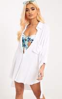 Thumbnail for your product : PrettyLittleThing Dorsey White Shirt