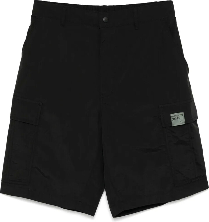 Izzue Logo-Patch Cargo Shorts