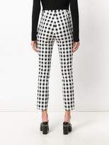 Thumbnail for your product : Rag & Bone checkered cropped trousers
