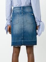 Thumbnail for your product : MICHAEL Michael Kors stonewashed denim skirt